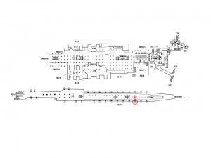 東京メトロ／池袋駅／丸ノ内線／№3駅看板・駅広告、位置図
