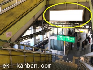 JR／新松戸駅／常盤ホーム／№2駅看板・駅広告、写真2