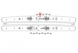 京急／平和島駅／／№41104駅看板・駅広告、位置図