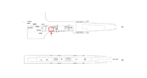 横浜市営／湘南台駅／／№1駅看板・駅広告、位置図