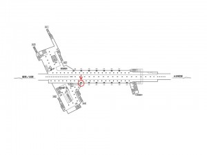 東京メトロ／淡路町駅／丸ノ内線／№7駅看板・駅広告、位置図