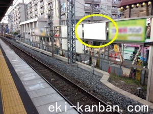 東武　上板橋駅／上り線前／№363駅看板・駅広告、写真2