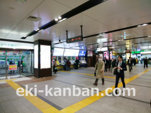 JR／浜松町駅／橋上本屋口№24、25、26（柱3面セット）№3駅看板・駅広告、写真2