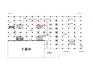 JR／船橋駅／ホーム階段／№8駅看板・駅広告、位置図