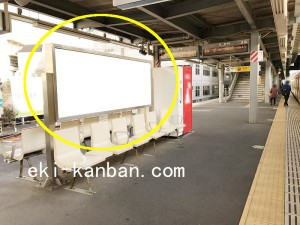 西武 東長崎駅/ベンチ/№351駅看板・駅広告、写真2