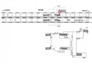 西武　東長崎駅／駅でん／№102駅看板・駅広告、位置図