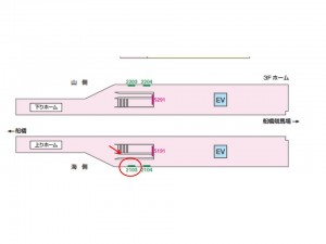 京成　大神宮下駅／／№2103駅看板・駅広告、位置図