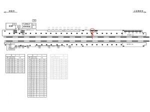 西武　上井草駅／駅だて一般／№50駅看板・駅広告、位置図