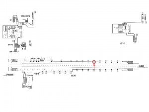 東京メトロ／門前仲町駅／東西線／№11駅看板・駅広告、位置図