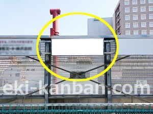 JR／前橋駅／上り風防壁／№102駅看板・駅広告、写真1