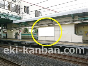 JR／新三郷駅／下りホーム／№5駅看板・駅広告、写真2