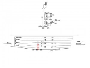 東京メトロ／西船橋駅／東西線／№13駅看板・駅広告、位置図