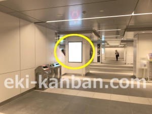 JR／新小岩駅／本屋改札内／№15駅看板・駅広告、写真3