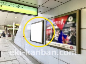 ゆりかもめ　新橋駅／デッキ階／№3駅看板・駅広告、写真2