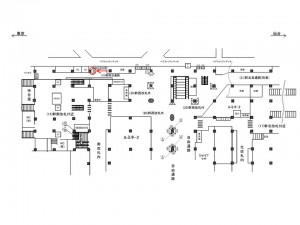 JR／大宮駅／幹南自通路／№803駅看板・駅広告、位置図