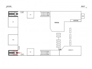 JR／東浦和駅／本屋口／№7駅看板・駅広告、位置図
