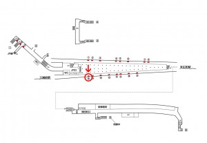 東京メトロ／神田駅／銀座線／№16駅看板・駅広告、位置図