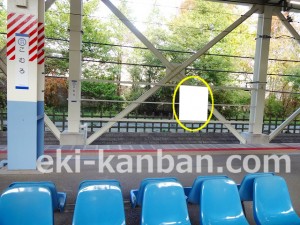 北総　小室駅／下／№3駅看板・駅広告、写真2