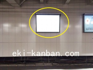 JR／千葉駅／１番線壁面／№4駅看板・駅広告、写真1