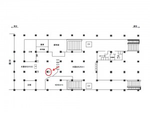 JR／千葉みなと駅／本屋改札外／№8駅看板・駅広告、位置図
