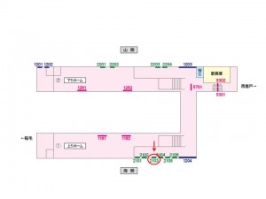 京成　みどり台駅／／№2103駅看板・駅広告、位置図