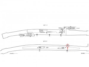 埼玉高速鉄道　新井宿駅／／№10駅看板・駅広告、位置図
