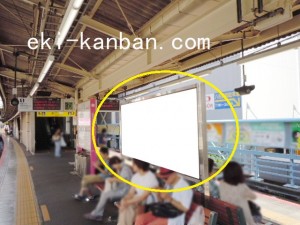 新京成　八柱駅／自立額面／№2駅看板・駅広告、写真1