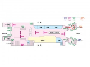 京成　立石駅／／№2326駅看板・駅広告、位置図
