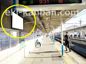 東武　八木崎駅／／№507駅看板・駅広告、写真1