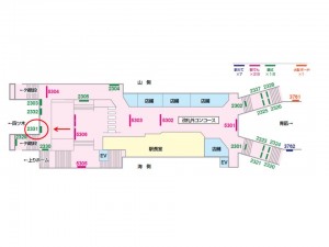 京成　立石駅／／№2331駅看板・駅広告、位置図