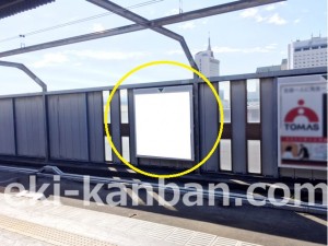 JR／海浜幕張駅／風防壁／№20駅看板・駅広告、写真2