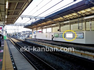 東武　豊春駅／／№511駅看板・駅広告、写真3