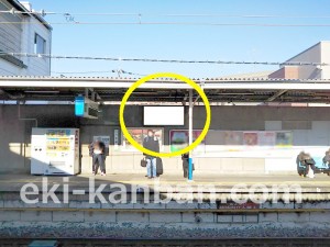 東武　八木崎駅／／№507駅看板・駅広告、写真4