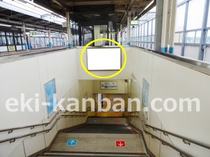 北総　東松戸駅／上り階／№1駅看板・駅広告、写真2