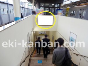 北総　東松戸駅／下り階／№1駅看板・駅広告、写真2