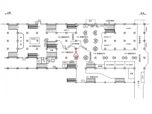 JR／宇都宮駅／本屋改札内／№46駅看板・駅広告、位置図