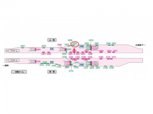 京成　船橋駅／／№2204駅看板・駅広告、位置図