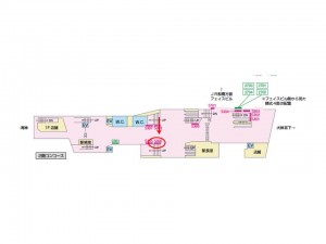 京成　船橋駅／／№5306駅看板・駅広告、位置図