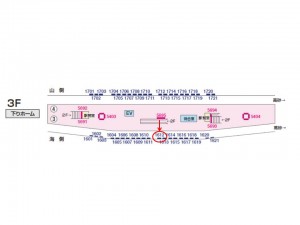京成　青砥駅／／№1612駅看板・駅広告、位置図