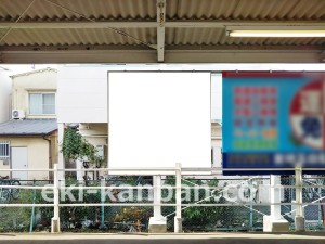 東武　武里駅／／№335駅看板・駅広告、写真2