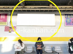 JR／新秋津駅／上りホーム／№129駅看板・駅広告、写真2