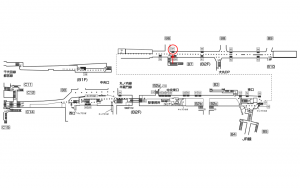 東京メトロ／大手町駅／東西線／№67駅看板・駅広告、位置図