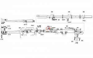 東京メトロ／大手町駅／東西線／№137駅看板・駅広告、位置図