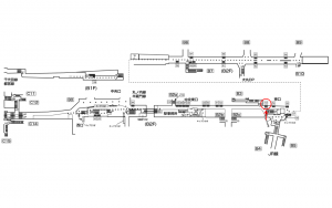 東京メトロ／大手町駅／東西線／№53駅看板・駅広告、位置図