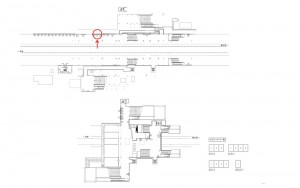 東武　武里駅／／№507駅看板・駅広告、位置図