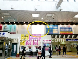東武　川越駅／／№221駅看板・駅広告、写真2
