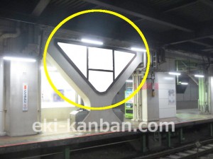 JR／国分寺駅／下りホーム／№3駅看板・駅広告、写真2