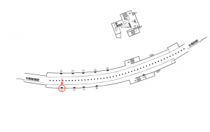 東京メトロ／中野富士見町駅／丸ノ内線／№5駅看板・駅広告、位置図