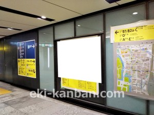 東京メトロ／大手町駅／東西線／№53駅看板・駅広告、写真3