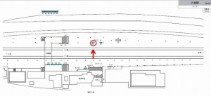 東武　六実駅／／№010駅看板・駅広告、位置図